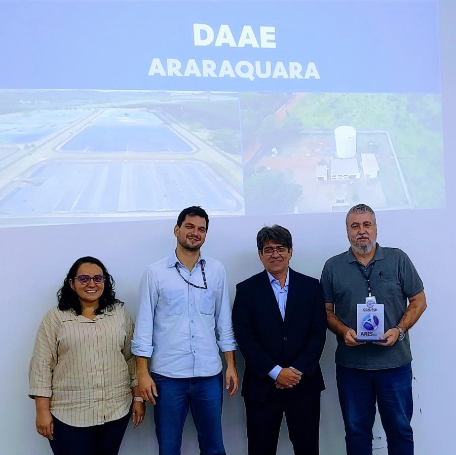 DAAE recebe premiação da Ares-PCJ na metodologia ‘Acertar’