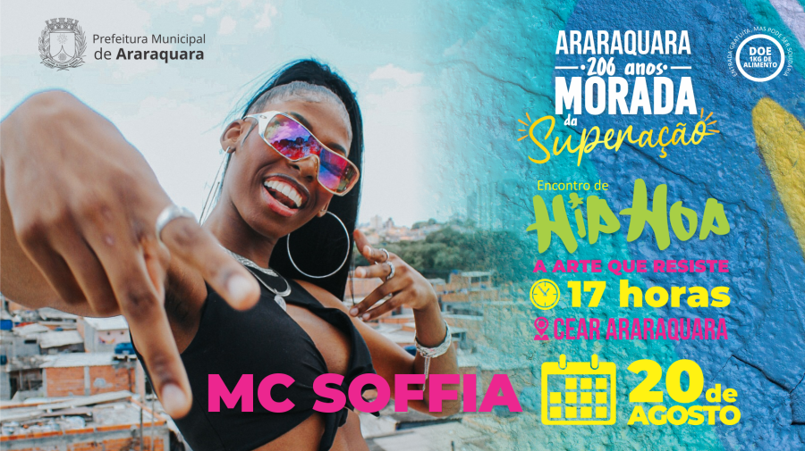 Araraquara realiza grande festa do Hip Hop nos seus 206 anos