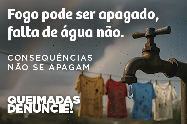 Fogo pode ser apagado. CONSEQUÊNCIAS NÃO SE APAGAM