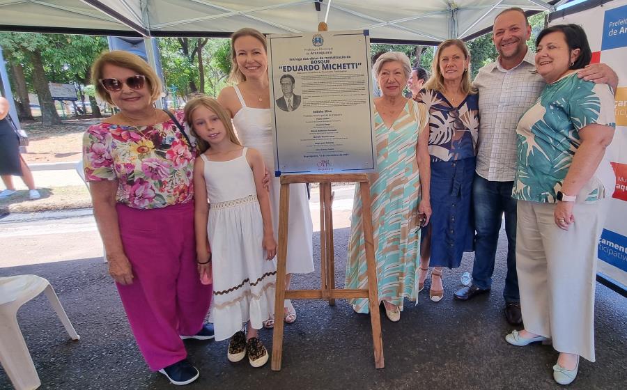 Bosque "Eduardo Michetti" é entregue totalmente revitalizado