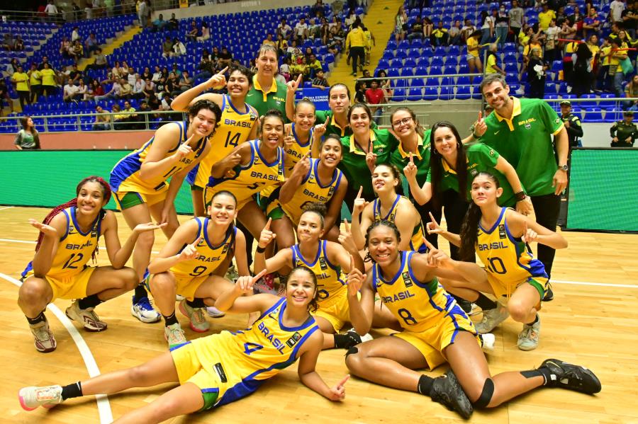 Con lo más destacado de Araraquara, Brasil se proclama campeón del Campeonato Sudamericano Sub-17 de baloncesto femenino