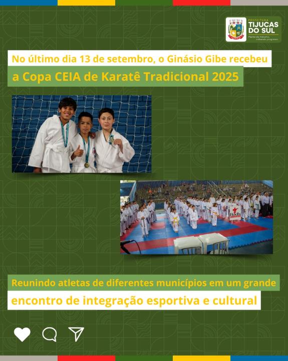 A COPA CEIA DE KARATÊ TRADICIONAL 2025 ACONTECEU NO DIA 13 DE SETEMBRO NO GINÁSIO GIBE