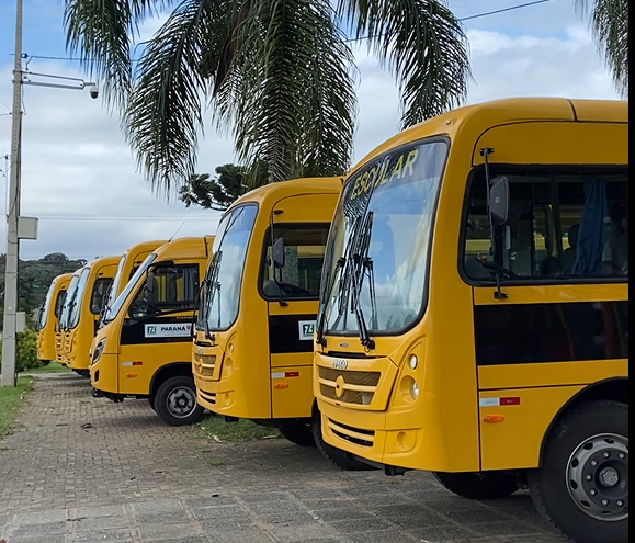 Tijucas do Sul investe mais de 4,5 milhões de reais para garantir o transporte escolar seguro e de qualidade para os alunos do município