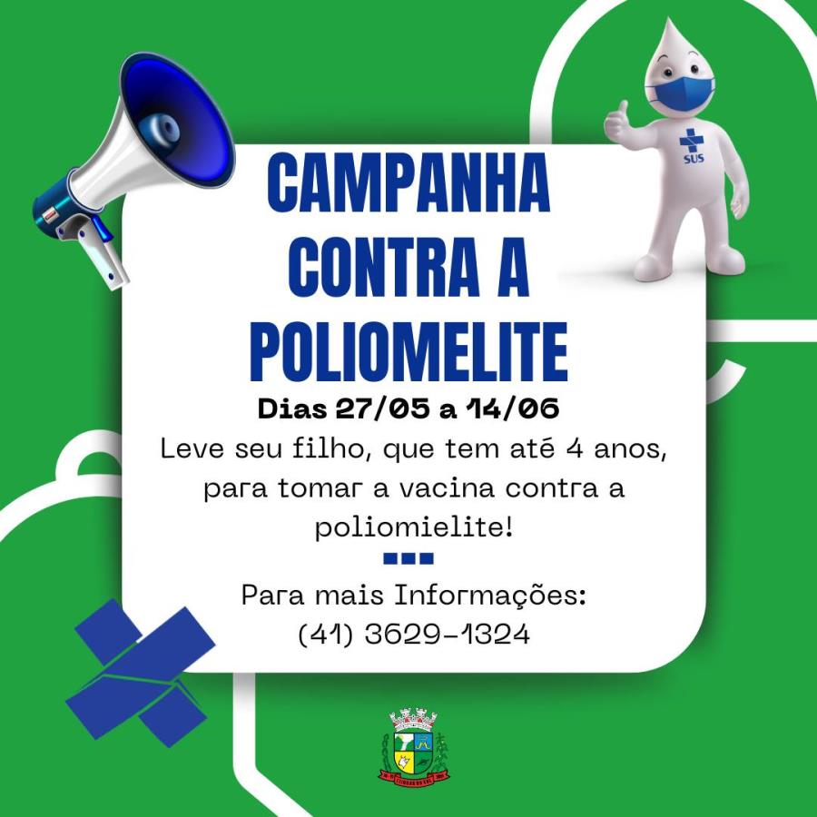 Campanha de Vacinação contra a Poliomielite