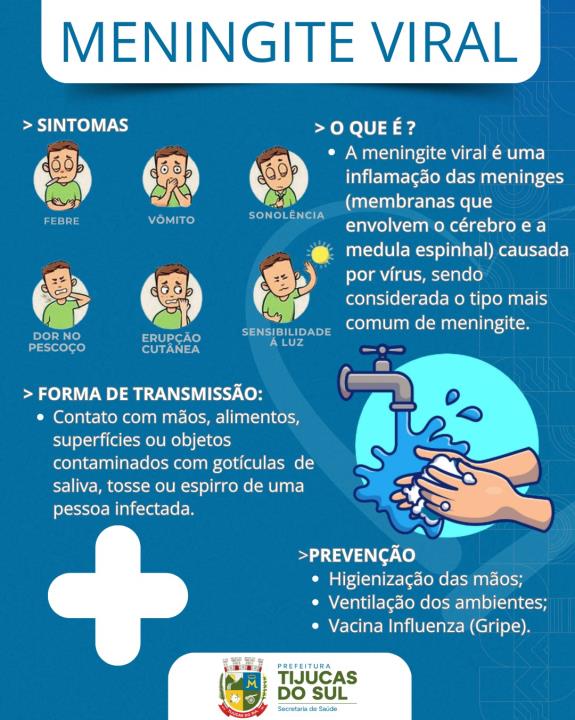 MENINGITE VIRAL-CONHECER OS SINTOMAS É O PRIMEIRO PASSO PARA SE PROTEGER.