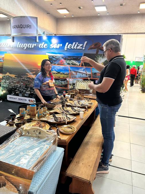 Manaquiri destaca Turismo e Cultura no 3º Festival de Turismo do Amazonas.