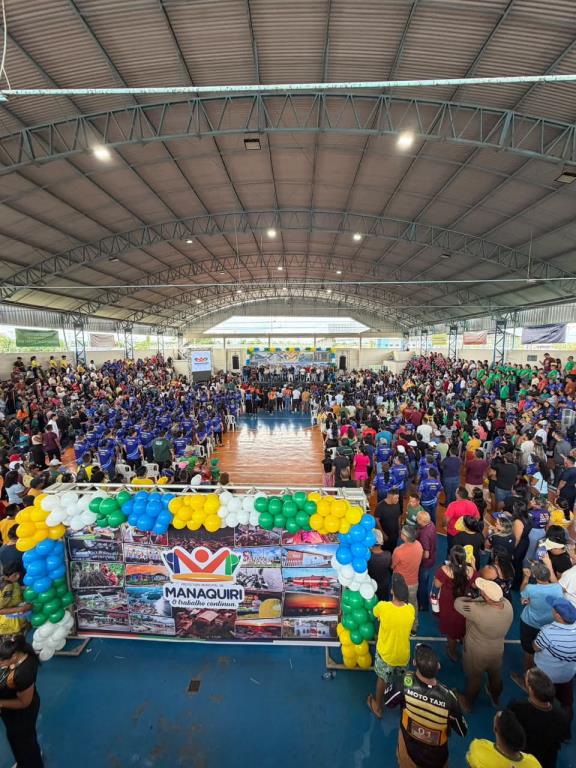 Manaquiri celebra novas conquistas com entregas de obras e investimentos.
