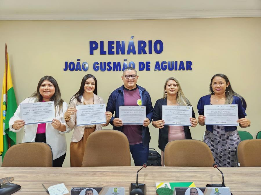 Solenidade de Posse e Diplomação do conselheiros tutelares e suplentes de Manaquiri eleitos para o quadriênio 2024/2028