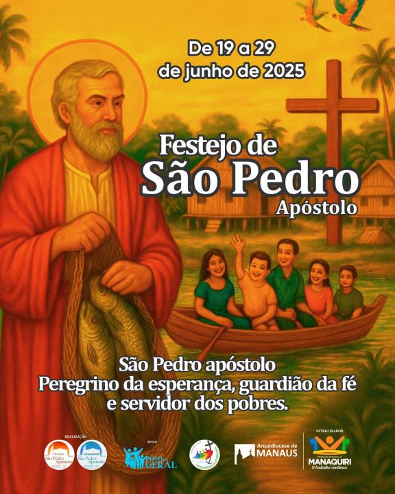 81º Festejo de São Pedro Apóstolo está chegando!