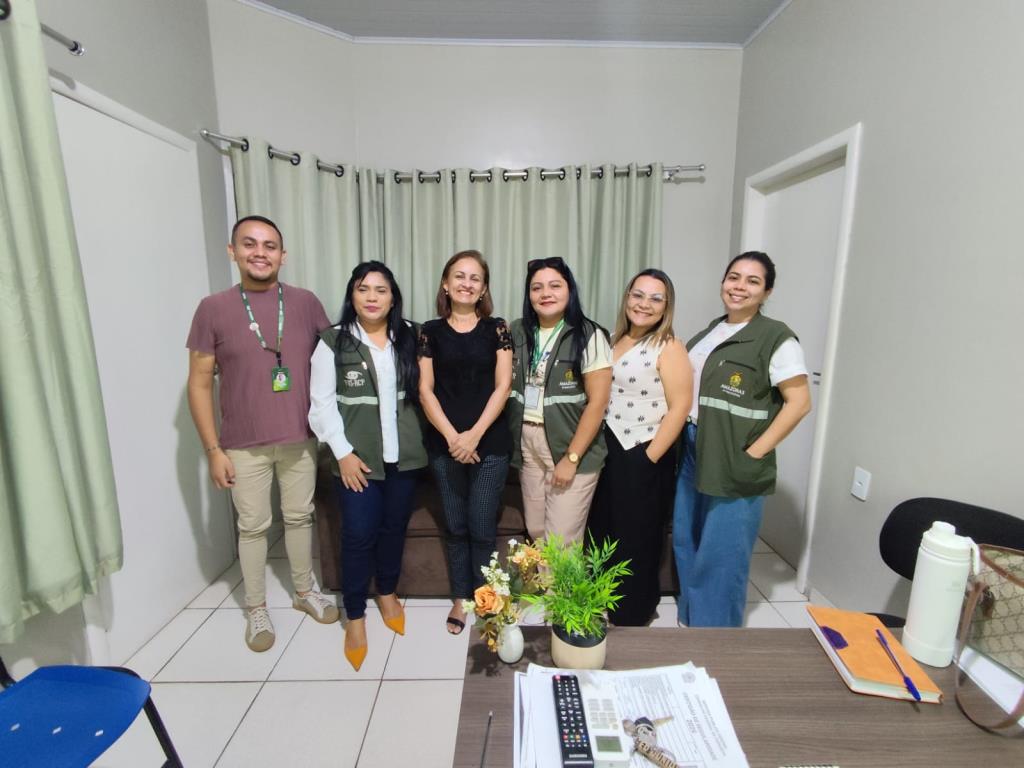 Manaquiri recebe visita técnica da FVS-RCP para fortalecimento da vigilância hospitalar.