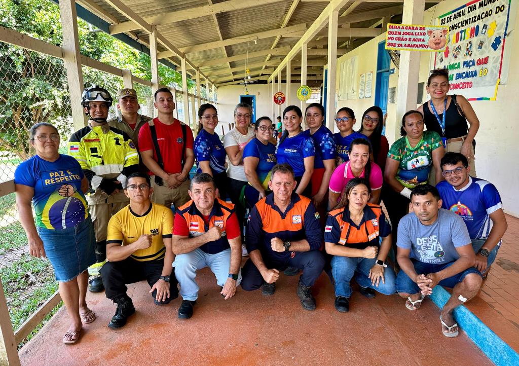Projeto Guardião do Bioma leva educação ambiental às comunidades de Manaquiri.