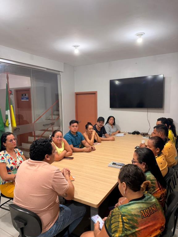Reunião fortalece agenda cultural e alinha ações para Circuito Cultural, Festival Folclórico e PNAB.