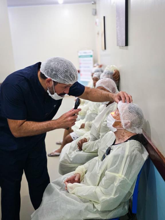 Manaquiri fortalece a saúde ocular com o início do mutirão de Cirurgias Oftalmológicas para pacientes do município