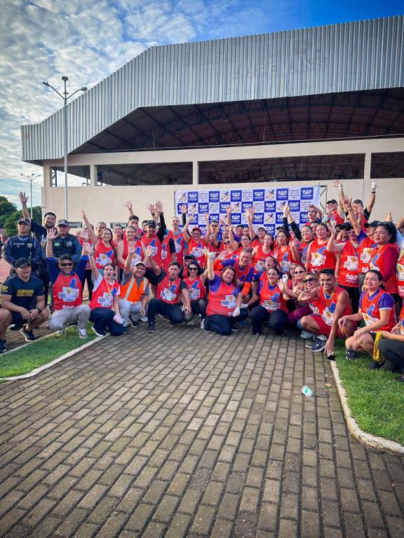 Manaquiri encerra programação do Maio Laranja com caminhada de conscientização.