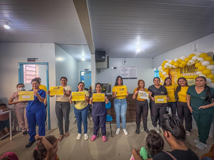 Juntos pela Vida: UBS Agassis Souto promove ação no Setembro Amarelo