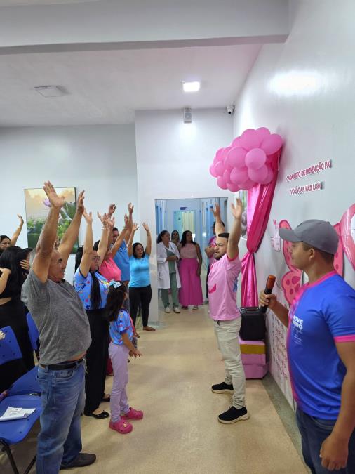 UBAS Dr. Alfredo Campos realiza Dia D do Outubro Rosa com ações de prevenção e cuidados à saúde da mulher