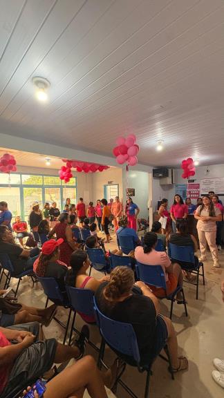 UBS Agassis Souto encerra programação do Outubro Rosa com Dia D voltado à saúde da mulher.