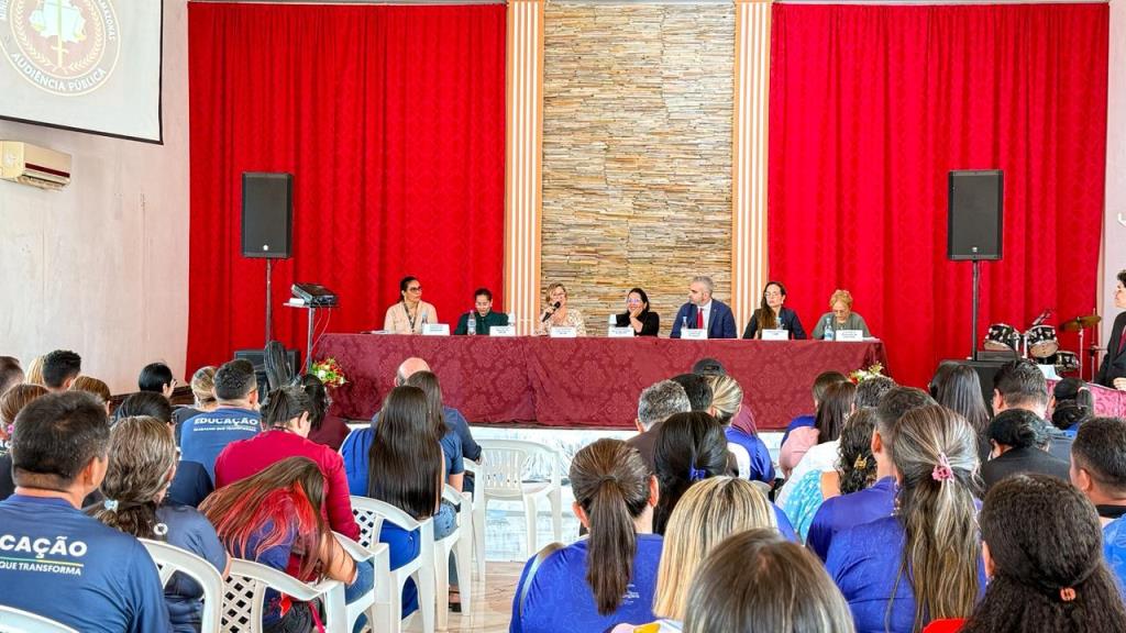 Prefeitura de Manaquiri participa de Audiência Pública sobre Educação Básica