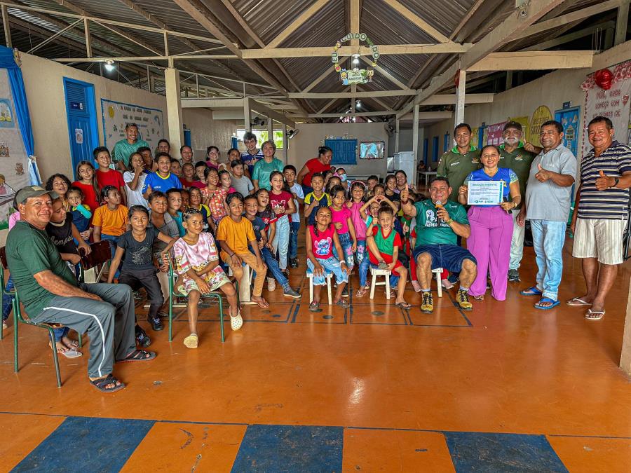 Encerramento do IPAAM Itinerante em Manaquiri fortalece ações ambientais no município