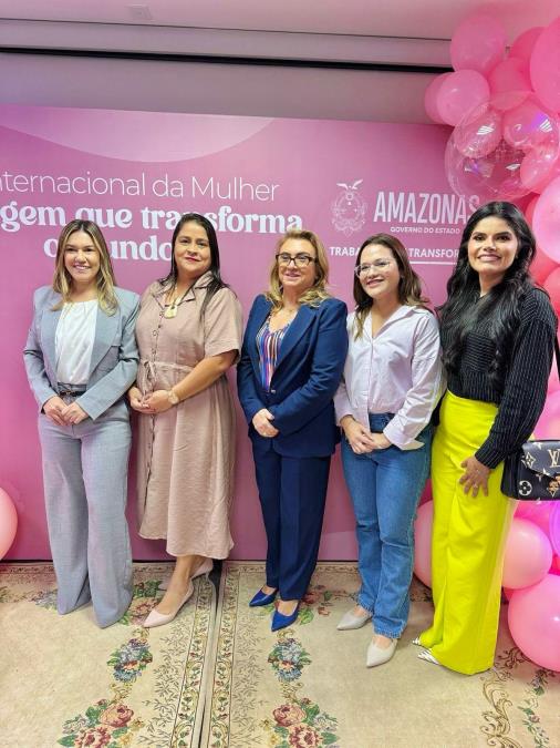 Primeira Dama de Manaquiri participa do 1.º Encontro de Prefeitas, Vice e Primeiras damas do Am, promovido pelo Governo do Estado