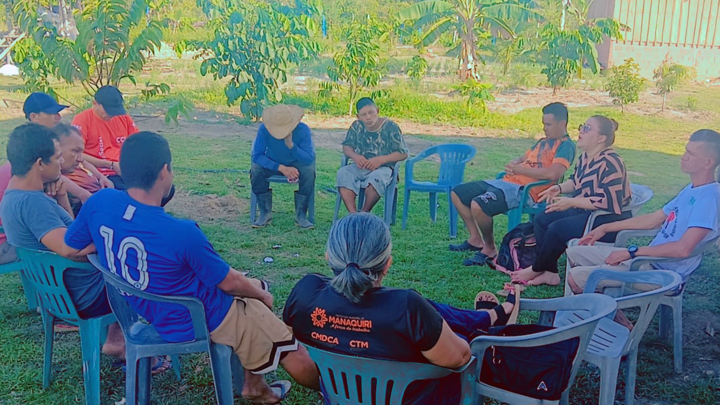 Prefeitura de Manaquiri leva Serviço de Convivência ao Instituto JC na zona rural