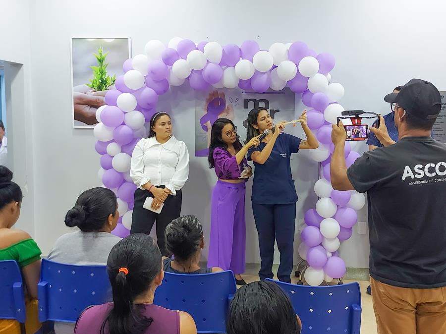 Em alusão ao MARÇO LILÁS, Prefeitura de Manaquiri realiza Mutirão de Preventivo na Ubas Dr. Alfredo Campos 💜