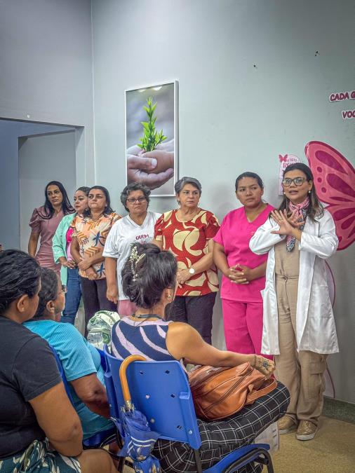 Abertura do Outubro Rosa na UBS Dr. Alfredo Campos reúne mulheres em manhã de cuidados e prevenção