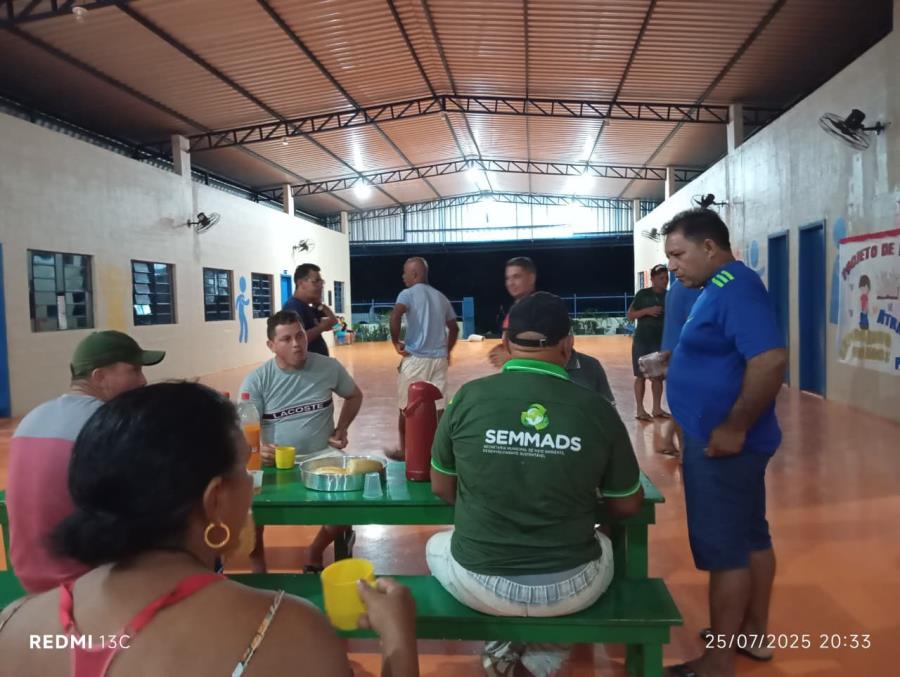 Manaquiri realiza ações ambientais nas comunidades