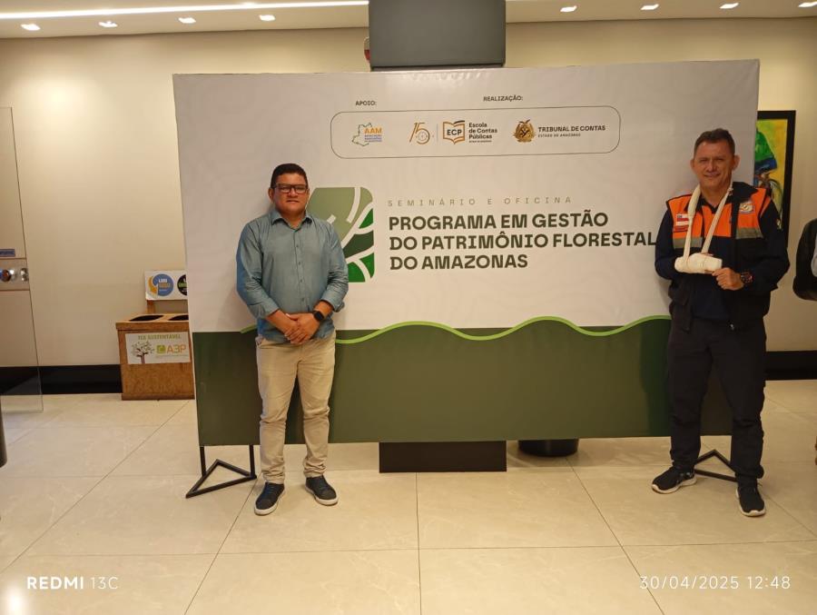 Manaquiri participa de Seminário sobre Gestão do Patrimônio Florestal do Amazonas