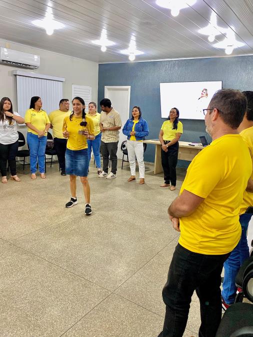 A Secretaria Municipal de Assistência Social promoveu um momento dedicado à valorização da vida junto aos servidores.