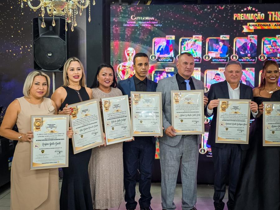 Secretária de Saúde Rosijane Duarte recebe o Prêmio Secretários de Excelência do Estado do Amazonas 2025