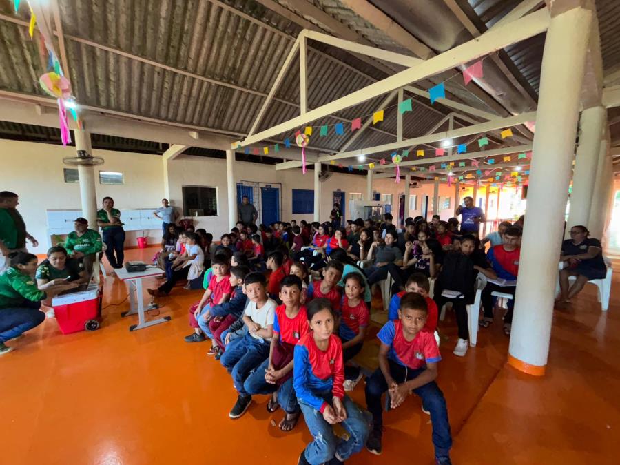 Prefeitura de Manaquiri promove ação de educação ambiental na zona rural