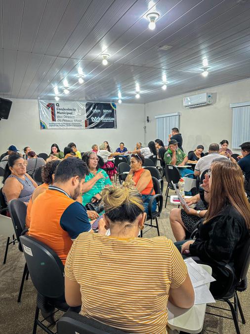 Manaquiri realiza 1ª Conferência Municipal dos Direitos da Pessoa Idosa