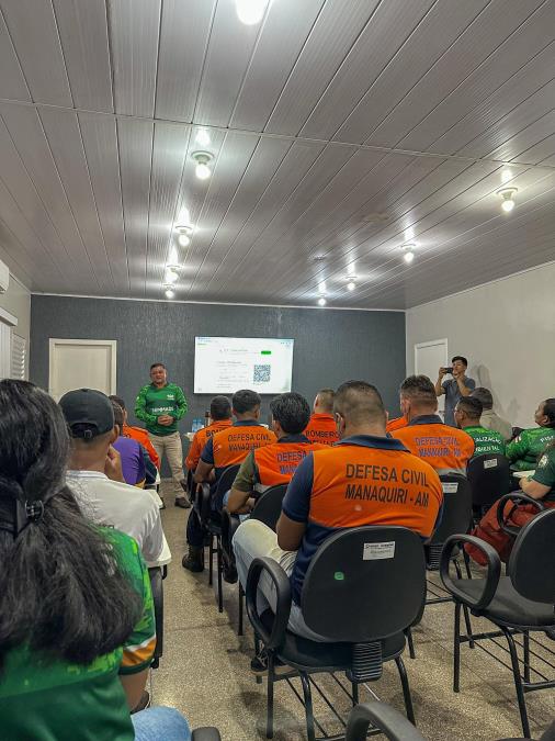 Secretaria de Meio Ambiente de Manaquiri realiza reunião para apresentar ações do primeiro semestre