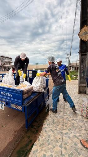 Início da entrega da Alimentação Escolar aos Gestores da Zona Rural