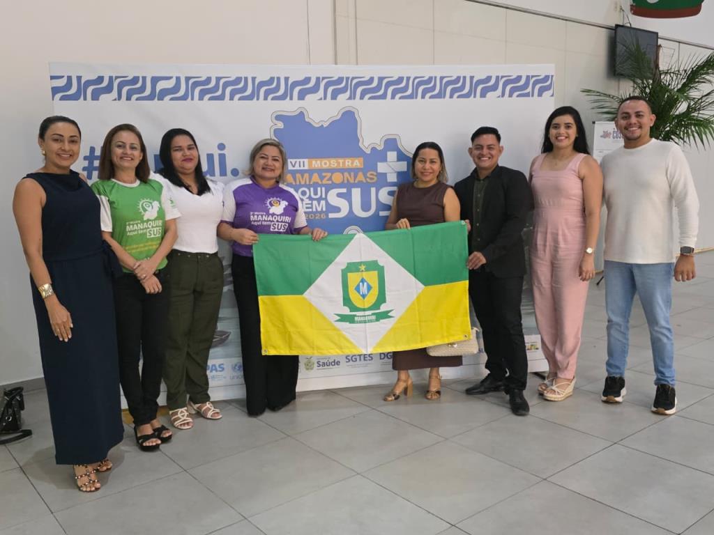 Manaquiri participa da VII Mostra “Amazonas, Aqui Tem SUS” com apresentação de experiências exitosas em saúde