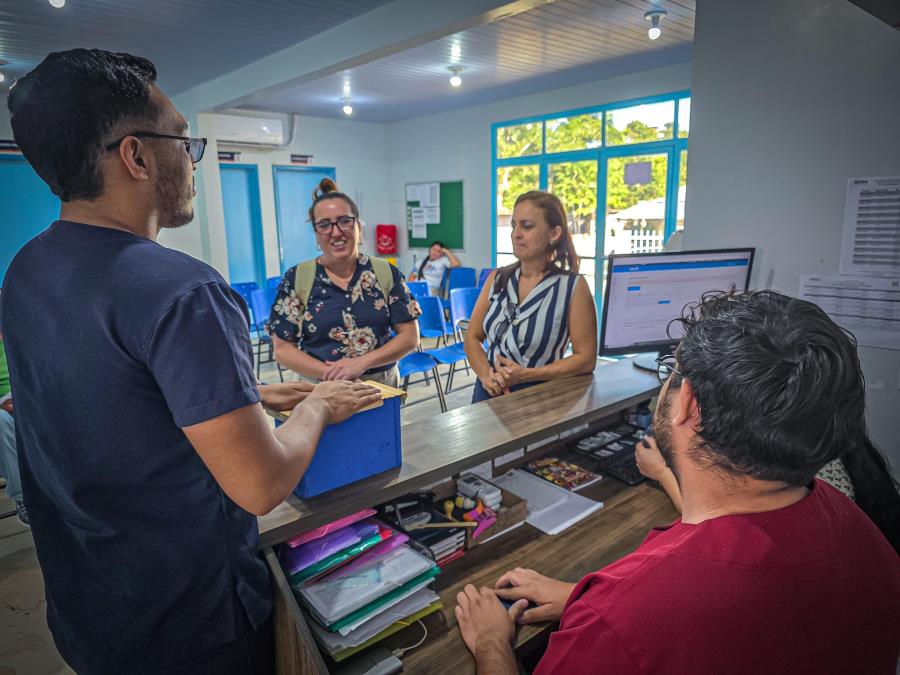 Manaquiri recebe visita técnica do COSEMS-AM para fortalecimento da gestão em saúde