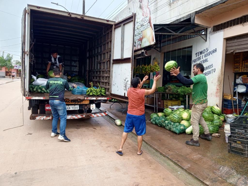 Agro online fortalecendo a comercialização rural em Manaquiri.
