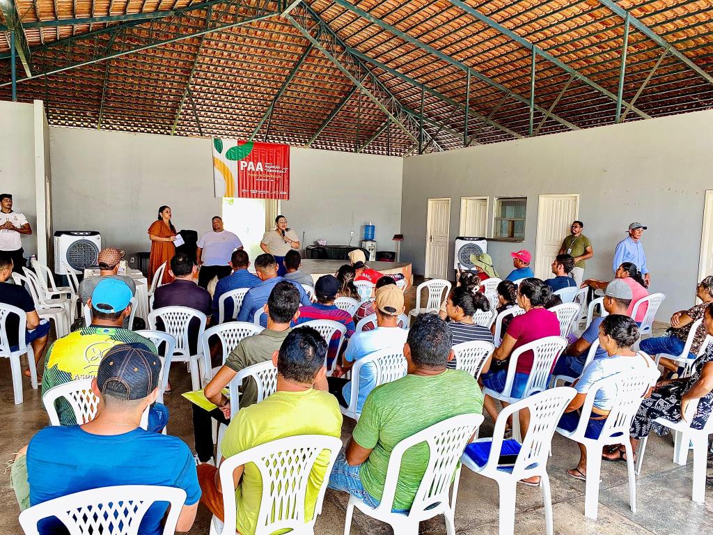 SEMAS realiza 2ª etapa do PAA Municipal e orienta produtores sobre o processo de compras