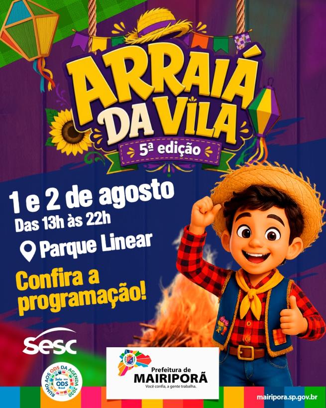 ARRAIÁ DA VILA – 5ª EDIÇÃO