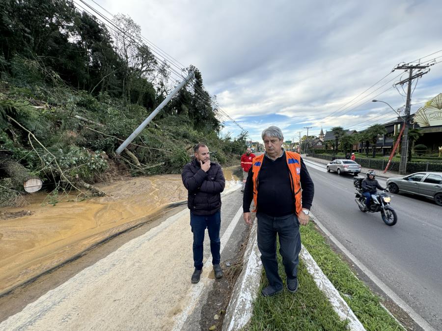 Executivo segue atuando na recuperação das áreas afetadas pela chuva