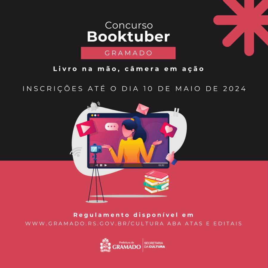 Secretaria da Cultura lança concurso de booktubers