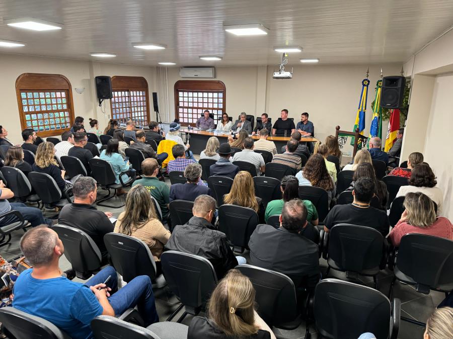 Prefeitura de Gramado realiza coletiva de imprensa de prestação de contas do governo