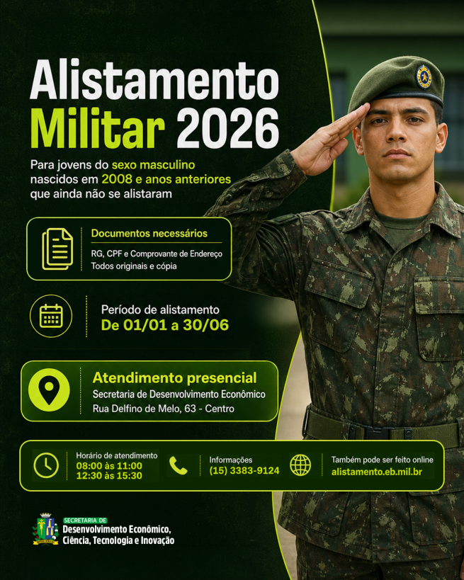 Tudo o que você precisa saber sobre o Alistamento Militar 2026!