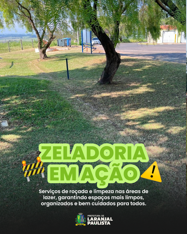 Zeladoria em ação!