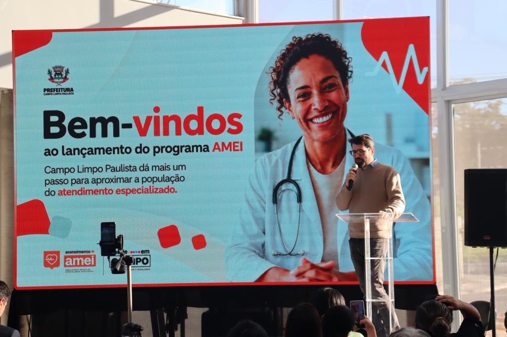 Prefeitura lança o programa AMEI, que traz telemedicina humanizada a Campo Limpo Paulista