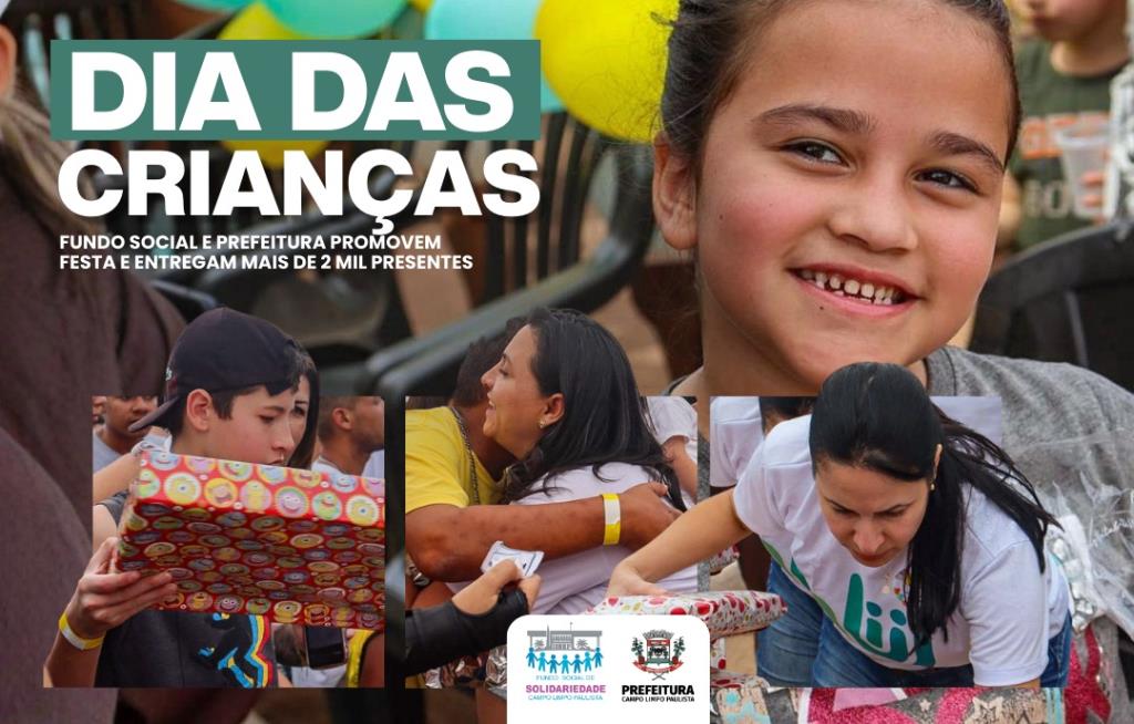FESTA DAS CRIANÇAS LEVA ALEGRIA E SOLIDARIEDADE A CAMPO LIMPO PAULISTA