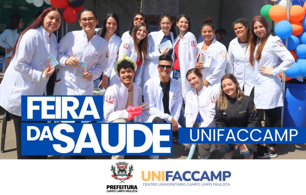 FEIRÃO DE SAÚDE E CAMINHADA DO BEM MOVIMENTAM CAMPO LIMPO PAULISTA