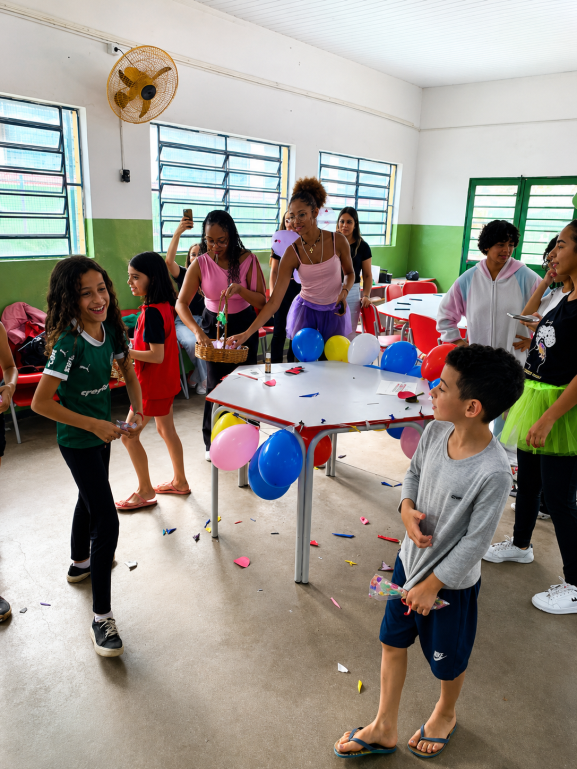 Escola Governador André Franco Montoro recebe ação da Prefeitura voltada às famílias