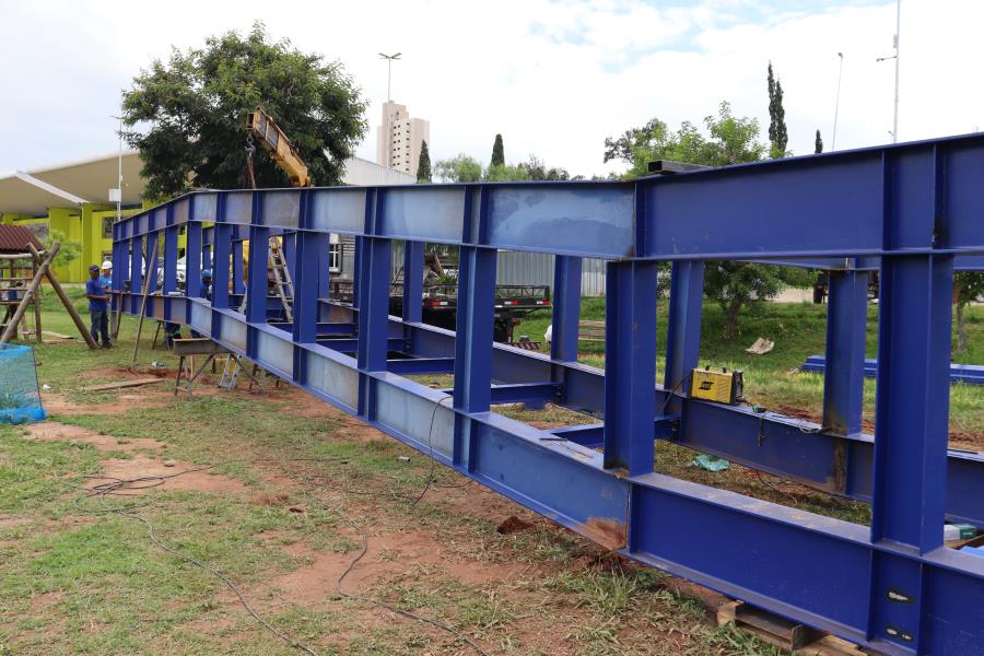 Obras de instalação de nova ponte são retomadas